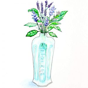 Botanical Collection Design, Lavendar