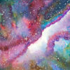 Purple Galaxy Greetings Card For Sale Shop